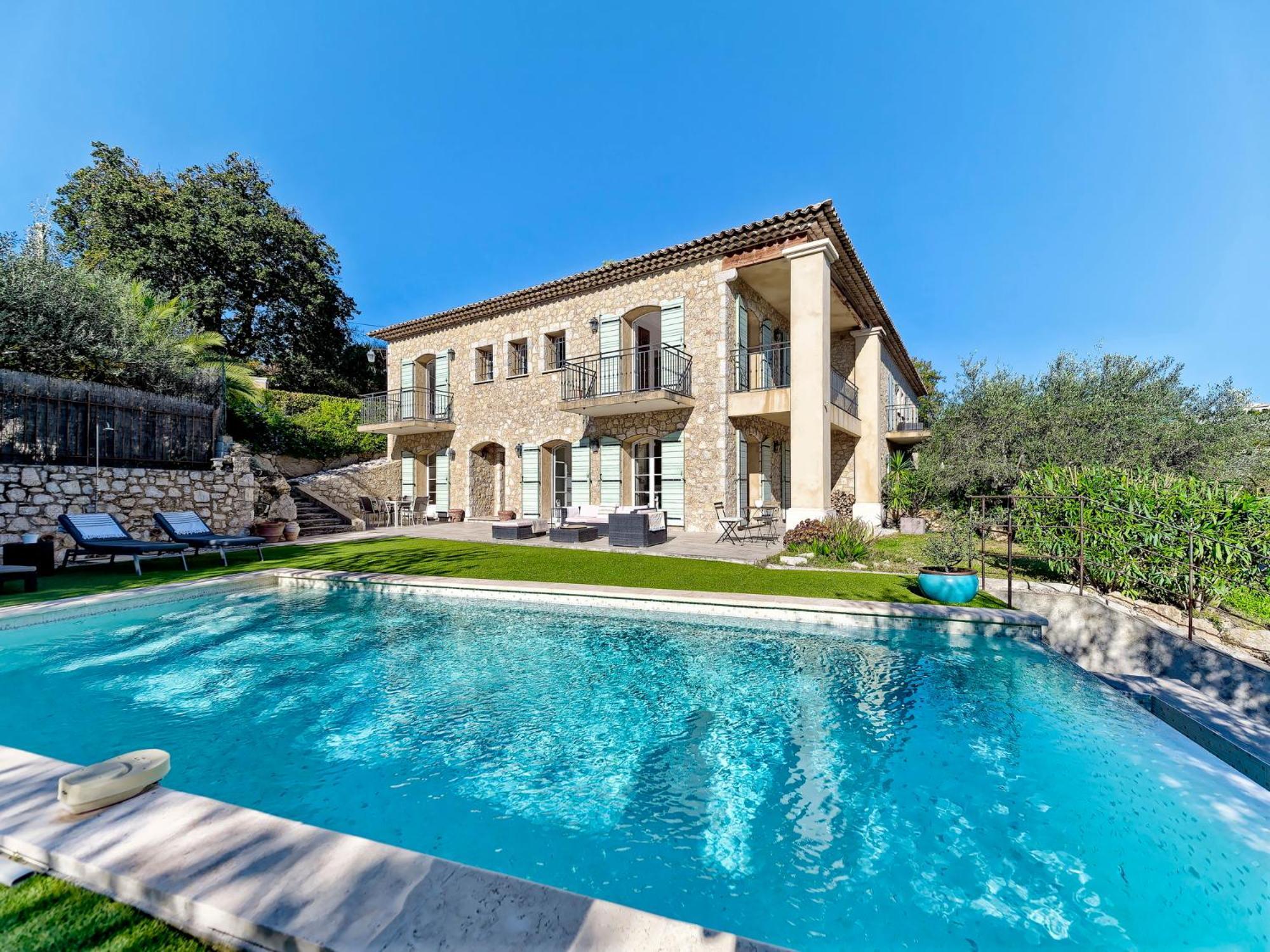 Bastide D'Architecte En Pierre Villa Cagnes-sur-Mer Buitenkant foto